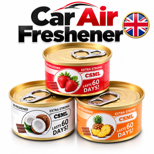 Car air freshener scented - car, can