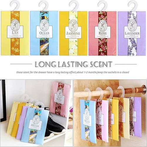 5pcs fragrance sachet natural - 5pcs,