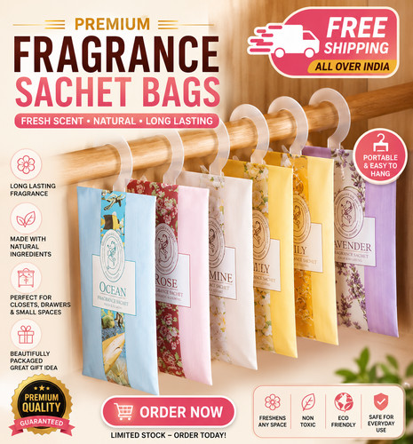 Pack scented sachets - pack,