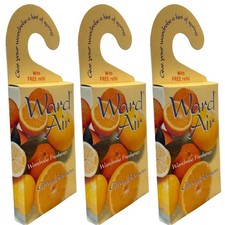 3 X HANGING WARDROBE FRESHENER