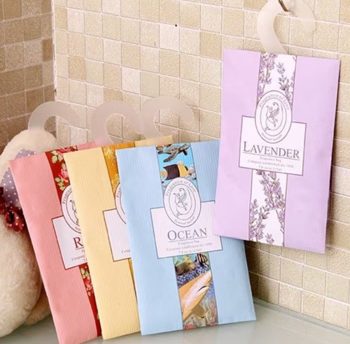 Scented wardrobe sachets odor - wardrobe,