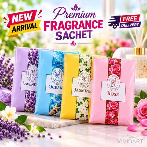 5pcs scented sachets wardrobe - 5pcs,