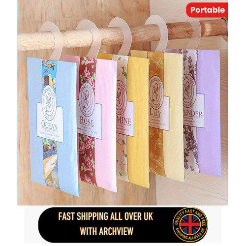 Pack scented closet sachets - 5,