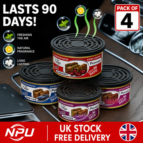 Air freshener tin can multi - 4x,
